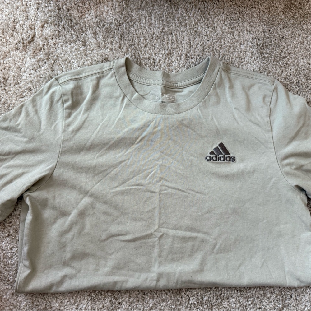 adidas Kids Short Sleeve Tee - Light Gray